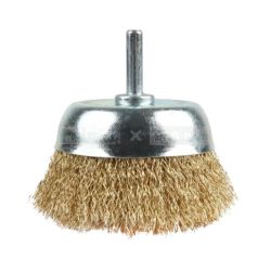 BRUSH CUP W/SHANK 3"