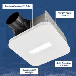 FAN BATH EXHAUST 110CFM