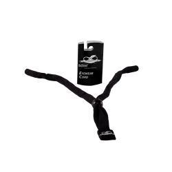 CORD RETAINER COTTON BLK 