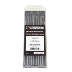 TUNGSTEN CERIA 2% 3/32" X GREY-TIPPED 3327GC2