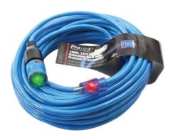 CORD EXT 100' 12/3 BLUE