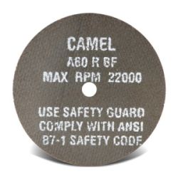 DISC CUT 3X1/16X3/8"A60MS