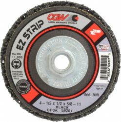 DISC EZ STRIP BLK 4.5X5/8