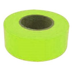 TAPE FLAGGING FLOR. LIME