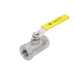 VLV BALL FNPT 2M SS 1/2" W/MOUNTING PAD FULL PORT