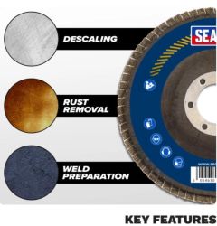 DISC FLAP 4-1/2X7/8#60