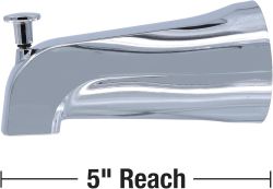 SPOUT TUB BATHROOM W/FRON