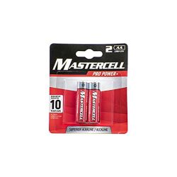 BATTERY ALKALINE AA 2PK DORCY MASTERCELL