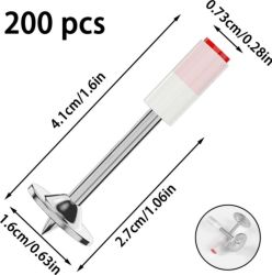 NAIL STEEL MANUAL 200PCS