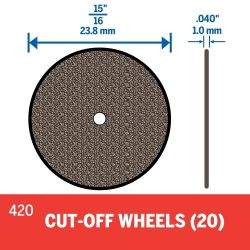 WHEEL CUT 15/16X0.04