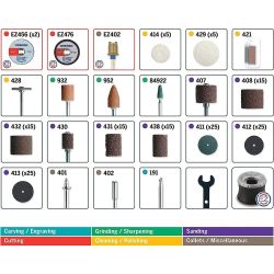 KIT ROTARY TOOL ACCESSORY