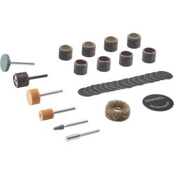 KIT SAND/GRIND 31PC ACCS KIT W/ STORAGE CASE