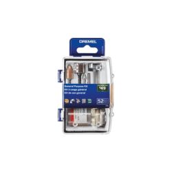KIT ALL PURPOSE ASST 52PC W/ STORAGE KIT