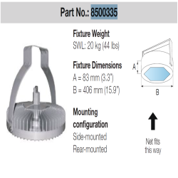 NET DROPSAFE 20KG SWL TRISAFE FLOOD