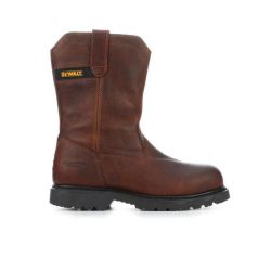 BOOT EDGEMONT BROWN WIDE SLIP ON DXWP10157W
