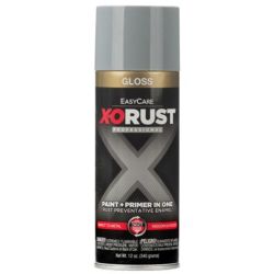 PAINT/PRIME SPRY GRY 12OZ GLOSS ANTI RUST