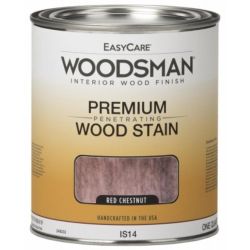 STAIN WOOD RED CHEST 1QT OIL BASED INTERIOR