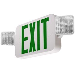 LIGHT & EXIT SIGN GREEN