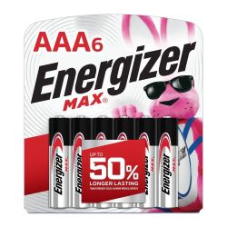 BATTERY ENG MAX AAA-6 6PK 1.5V AKALINE E92BPF-6
