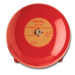BELL 6" 120VAC RED 