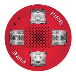 HORN/STROBE CEILING RED 15-115CD