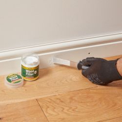 MP WOOD FILLER WHITE 250ML