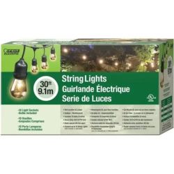 LIGHT STRING SET 30'130V