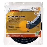 TAPE FOAM 3/4"X10'5/16BLK