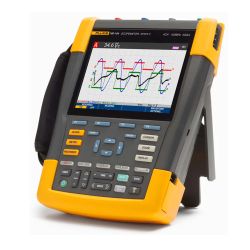 FlukeModel # 190-104-III-S ScopeMeter Test Tool, Portable Oscilloscope, Series III, 4 Channel 100MHZ Colour with FlukeView-2 Software