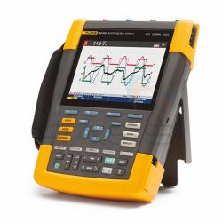 FlukeModel # 190-204-III-S ScopeMeter Test Tool, Portable Oscilloscope, Series III, 4 Channel 200MHZ Colour with FlukeView-2 Software