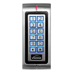 KEYPAD/CARD READER WEATHERPROOF SILVER