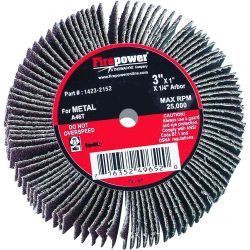 WHEEL FLAP 3X1X.25 80GRIT