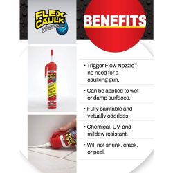 CAULK FLEX CLEAR 200ML