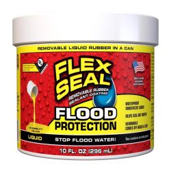 SEALANT RUBBER 10OZ YELL FLOOD PROTECTION
