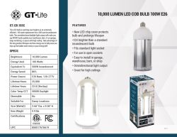 BULB LED 10000L 500W 9