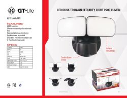 LIGHT LED DUSK BRNZ 2200L