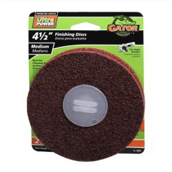 DISC MED FIBER 4-1/2" 2PK