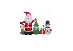 SANTA & FRIENDS INFLATABL