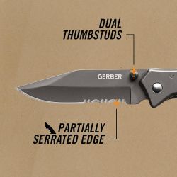 KNIFE SERRATED PARAFRAME