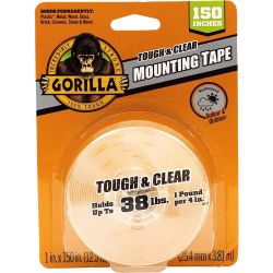 TAPE MOUNTING 1X150" CLR
