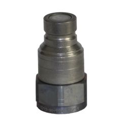 COUPLING FLAT FACE FF MAL 3/4" BODY 1" NPT PORT