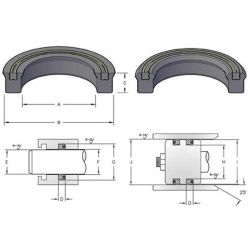 U SEAL-13/16 X 11/16 X1/8