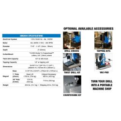 DRILL MAG 8A 115V 1.5