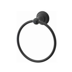 RING TOWEL MATTE BLACK