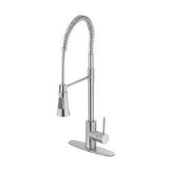 FAUCET KTCH INDUS SGL HDL