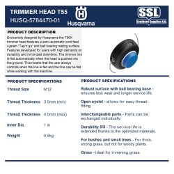 HEAD TRIM 30FT 3.0-4.0MM, SEMI 545RX T55 M12