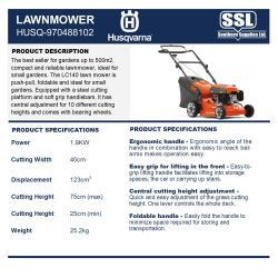LAWNMOWER LC140P 16