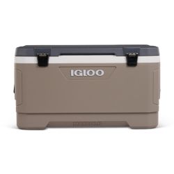 COOLER MAXCOLD 100QT LAT SANDSTONE/CARBONITE