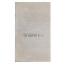 CONCRETE BOARD .42"X3'X5' HARDIE BACKER CEMENT BOAR