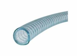 2" CLEAR SPRING WIRE PVC HOSE